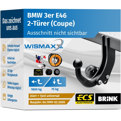 Anhängerkupplung für bmw 3er - bmw,