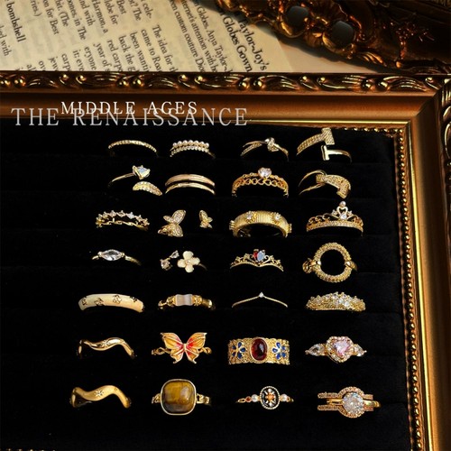 Ring mit kupferfarbener