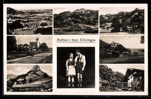 Aschau bayr chiemgau - ak, i.