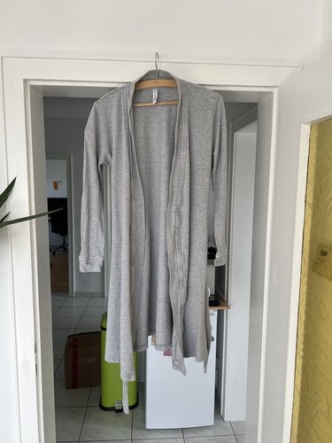 Morgenmantel damen grau 38 - morgenmantel,