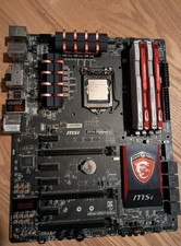 Gaming Mainboard MSI Z97 Gaming 7 mit 32GB RAM, und I7 4790k