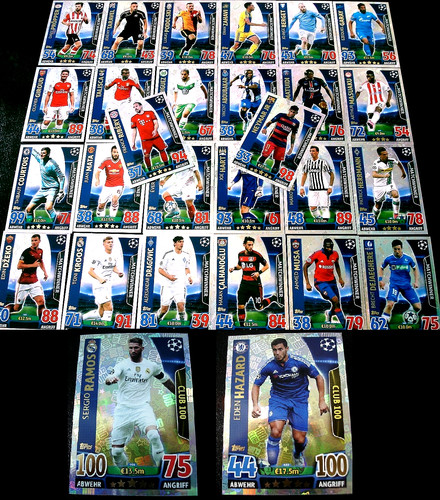 Topps match attax - match, champions