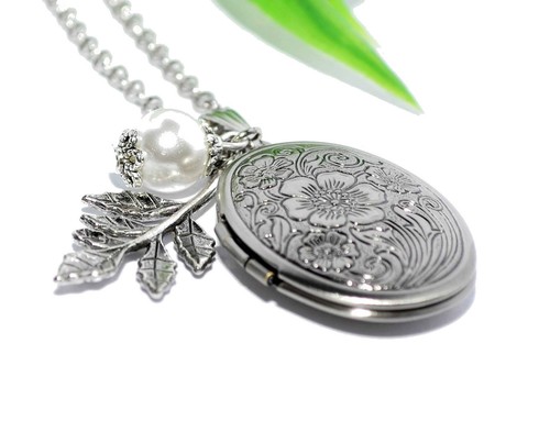 Medaillon kette anhänger - kette,