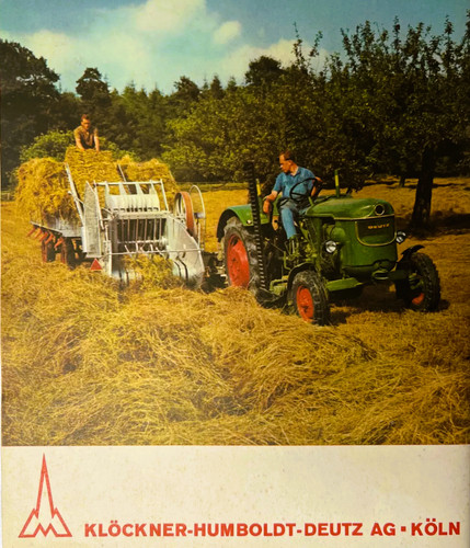 Deutz schlepper post 64 - deutz,