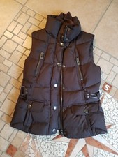 ❤ Taillierte Daunenweste Esprit Gr 34 ❤ S 36 38 M Braun Weste Top Jacke Mantel 