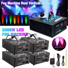 4x 2000W Nebelmaschine RGB 9