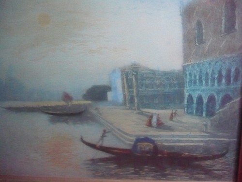Schönes altes bild venedig - schönes,,