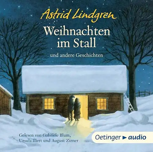 Weihnachten stall und - im,