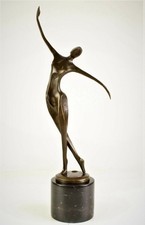 Modern Art Bronzefigur