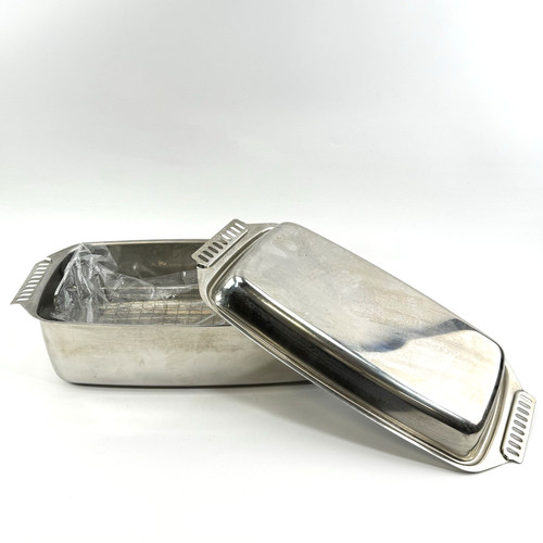 Edelstahl bräter 41x30cm - edelstahl,