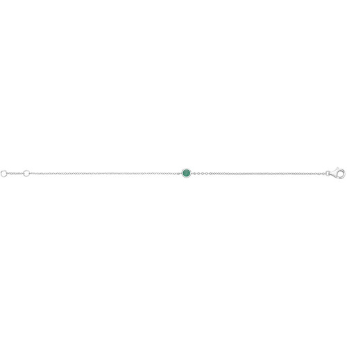 Sterling silber smaragd - sterling,