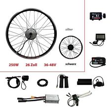 Passion-Bikes | E-Bike / Pedelec Umbausatz Kit 250 Watt Front Motor 26" Gasgriff
