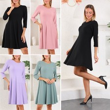 A-Linien-Kleid Casual
