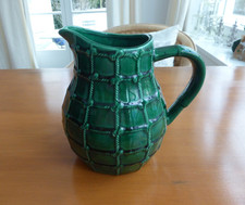 Keramik Krug Saftkrug Grün