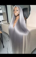 Inches silver grey wigs - inches,