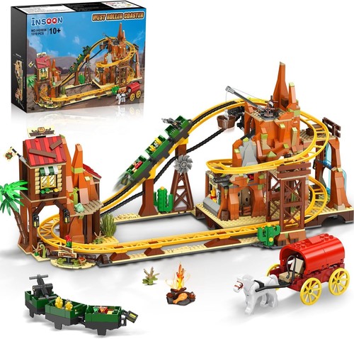 Achterbahn bauset spielzeug - achterbahn,
