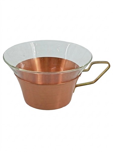 Jenaer glas tasse gold - gold, kupfer