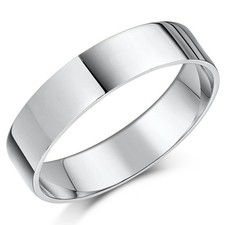 5mm Platinum Hochzeit Ring