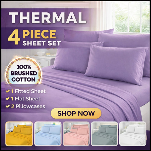 Bettwäsche set thermo 4tlg - thermo,