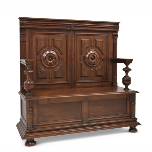 Antik truhenbank restauriert - antik!,