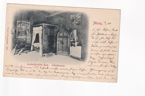 D8633 ansichtskarte meran - ansichtskarte,