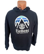 Element Hoodie Schwarz Größe M Herren Kapuzenpullover Skateboard