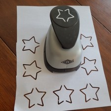 Großer XL Motivstanzer Motivlocher, Bordüren Papierstanzer Stanzer Stern ? 3cm