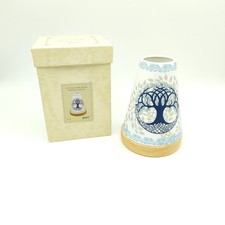 Puri Vintage Windlicht Baum des Lebens Blau, Teelichthalter, Porzellan Nr.8 OVP