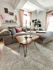 Einzigartiger Couchtisch Tisch Boho  Skandi Eiche Massiv  Unikat!