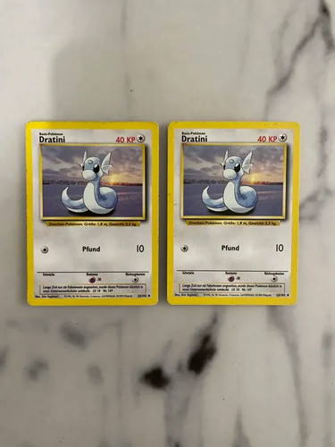 Pokemon karte dratini 102 - karte, 26/102