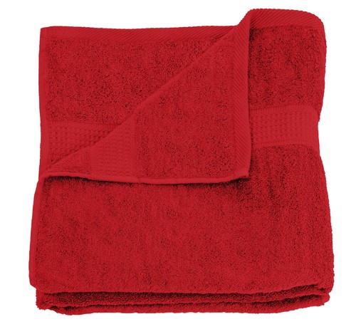 Badetuch rot 100x150 - , cm