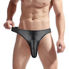 DE ranrann Herren Slip Sexy Unterhose Panties Trunks Bikinihose mit Bulge Pouch