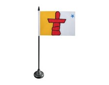 Tischflagge Kanada Nunavut
