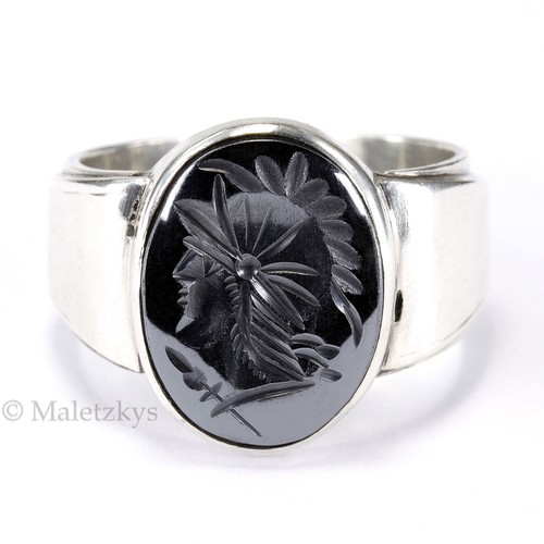 Vintage herrenring intaglio - vintage,