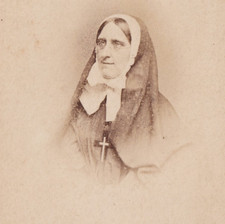 Viktorianisches CDV Foto Nonne