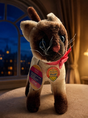 Steiff siam katze - ,