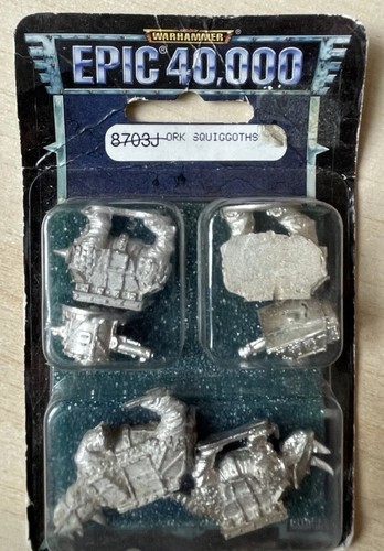 Epic 40k ork squiggoths sealed - epic,