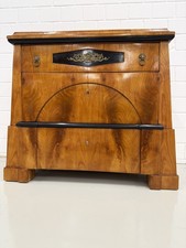 Biedermeier Kommode Kirsche Konisch 3-ladig Süddeutsch 1830 Handpoliert