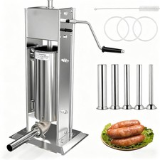 5L Vertikale Wurstfüllmaschine Edelstahl-Wurstmaschine Manuelle Wurstfüllanlage
