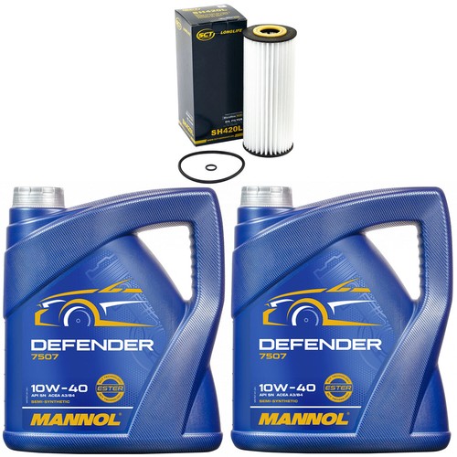 Motoröl set mannol 10w api - motoröl,