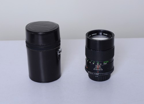 Vivitar 135mm 8 objektiv - vivitar,