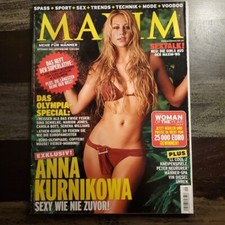 ♡ Maxim 09/2004, Anna Kurnikowa, Männermagazin,  Style, Erotik, Zeitschrift