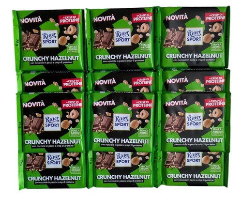 Schokolade 12x crunchy - schokolade,
