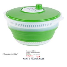 Faltbare XL-Salatschleuder mit