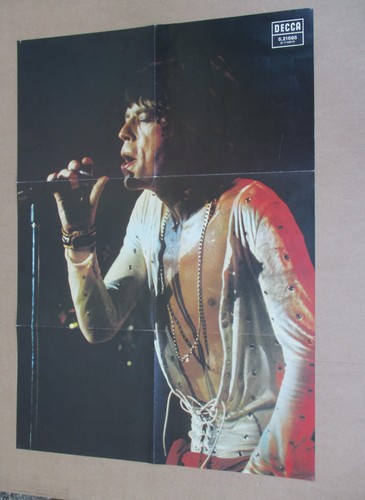 Rolling stones poster decca - rolling,