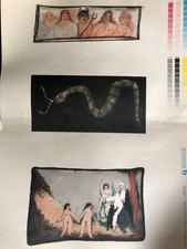 DDR Kunstdrucke Adam und Eva Gr Weber Prototyp Interdruck Leipzig Karin Gregorek