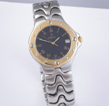 Ebel sport wave stahl - wave, gold