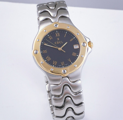 Ebel sport wave stahl gold - wave,
