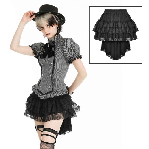 Dark love gothic ruffle - dark,