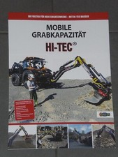 HI-TEC Traktoren-Anbaubagger Prospektblatt ( 3943 )